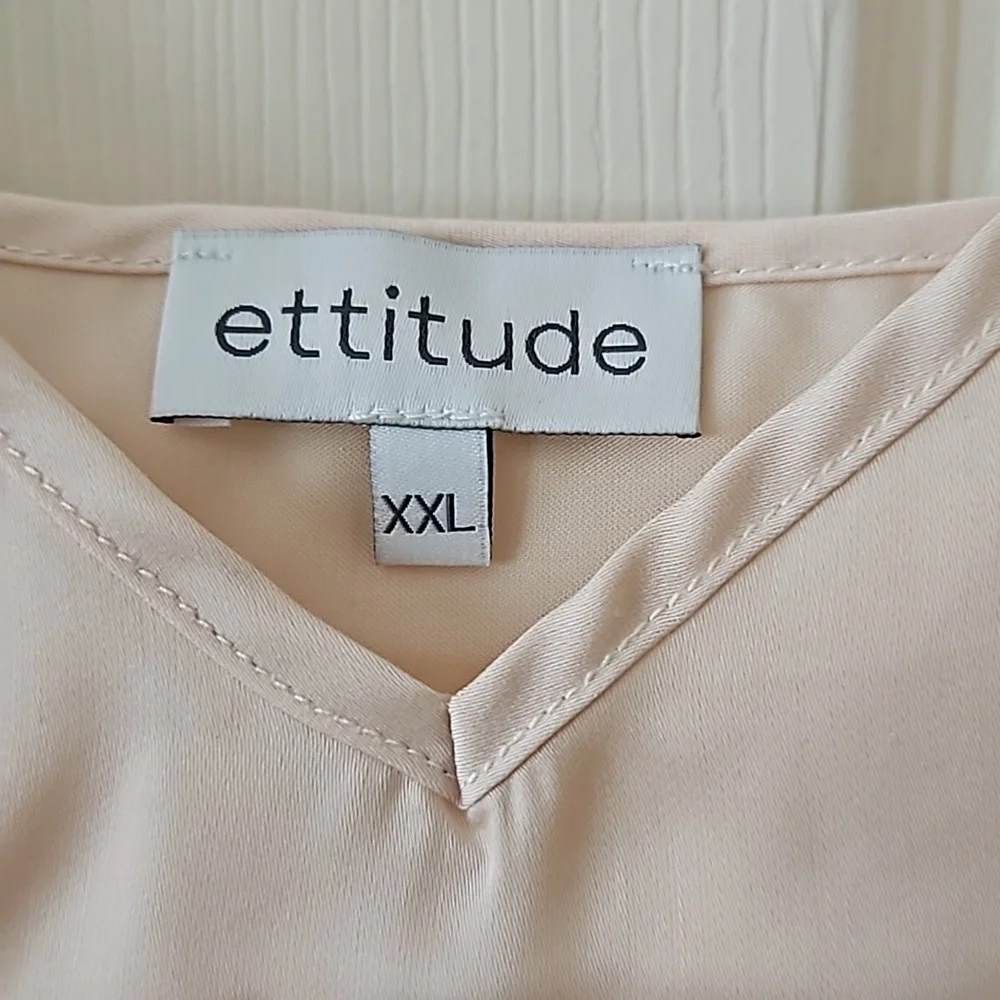 ETTITUDE NIB,Sateen Cami In Oat